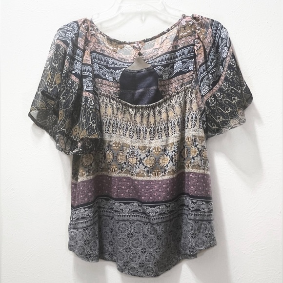 Lucky • Brand • Printed • Top - Picture 4 of 5